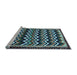 Sideview of Machine Washable Abstract Light Blue Modern Rug, wshabs5609lblu