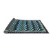 Sideview of Abstract Light Blue Modern Rug, abs5609lblu