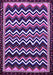 Abstract Purple Modern Rug, abs5609pur