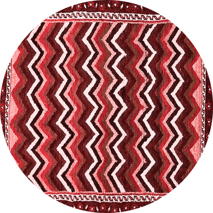 Abstract Red Modern Rug, abs5609red
