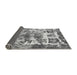 Sideview of Abstract Gray Modern Rug, abs560gry