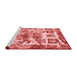 Modern Red Washable Rugs