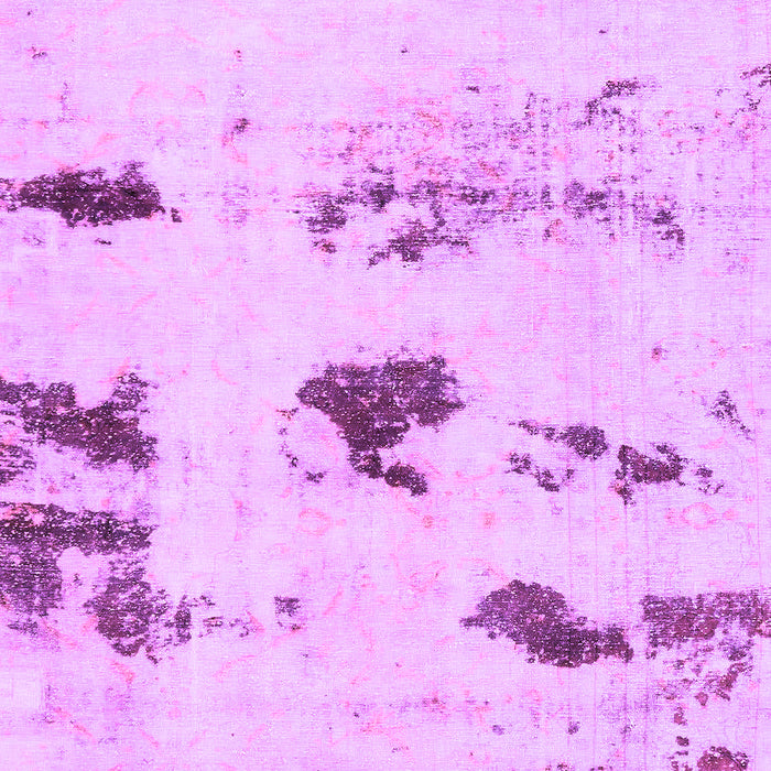 Machine Washable Solid Purple Modern Area Rugs, wshabs5610pur