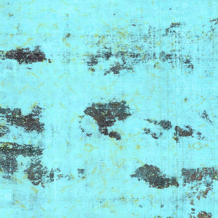 Solid Light Blue Modern Rug, abs5610lblu