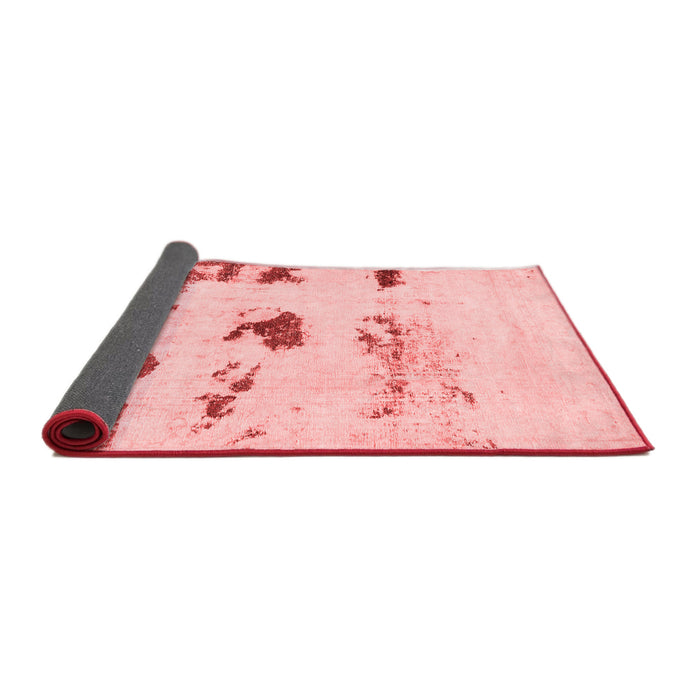 Solid Red Modern Area Rugs
