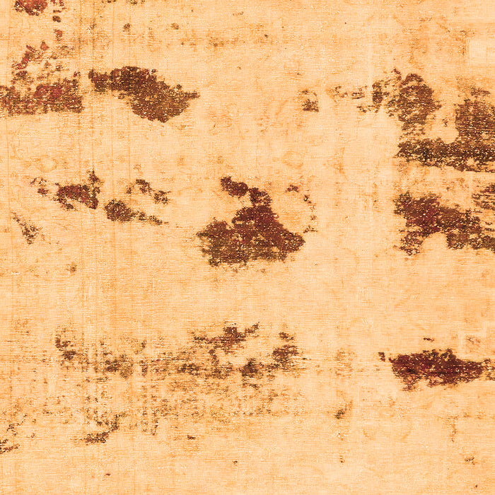 Machine Washable Solid Orange Modern Area Rugs, wshabs5610org