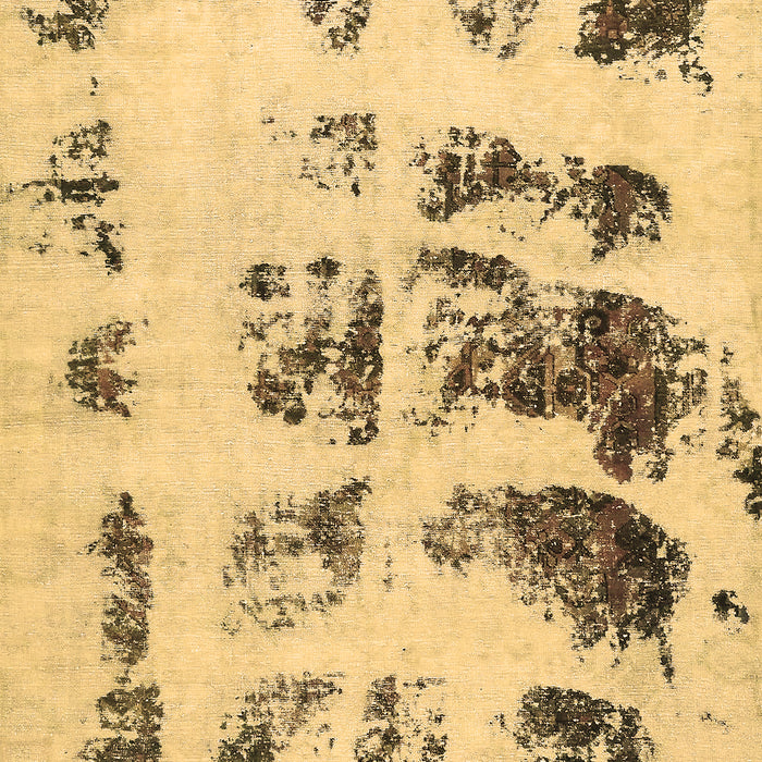 Abstract Brown Modern Rug, abs5611brn