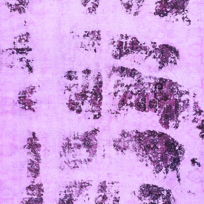 Machine Washable Abstract Purple Modern Area Rugs, wshabs5611pur