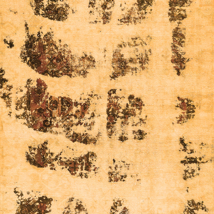 Abstract Orange Modern Rug, abs5611org