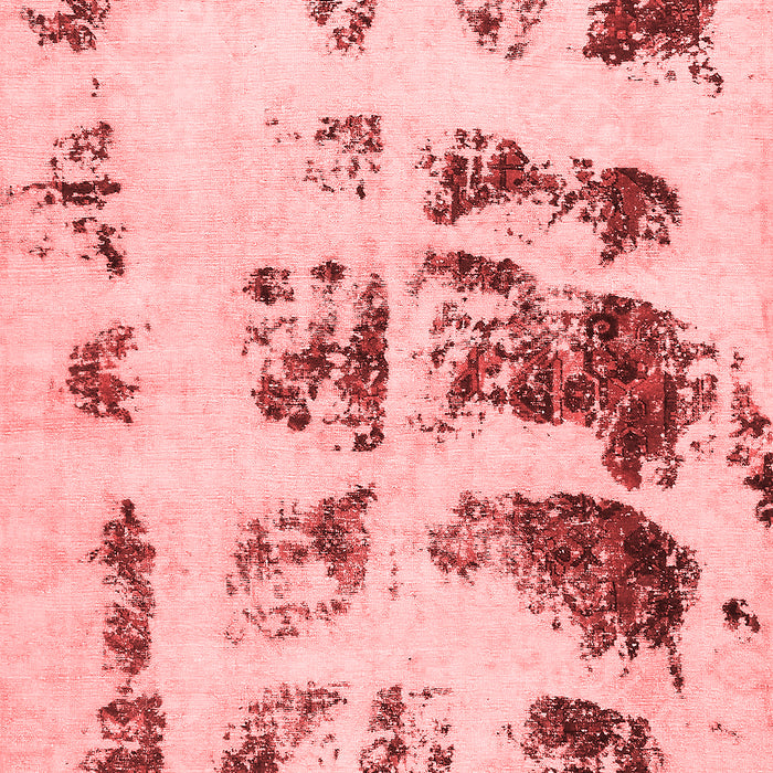 Machine Washable Abstract Red Modern Rug, wshabs5611red