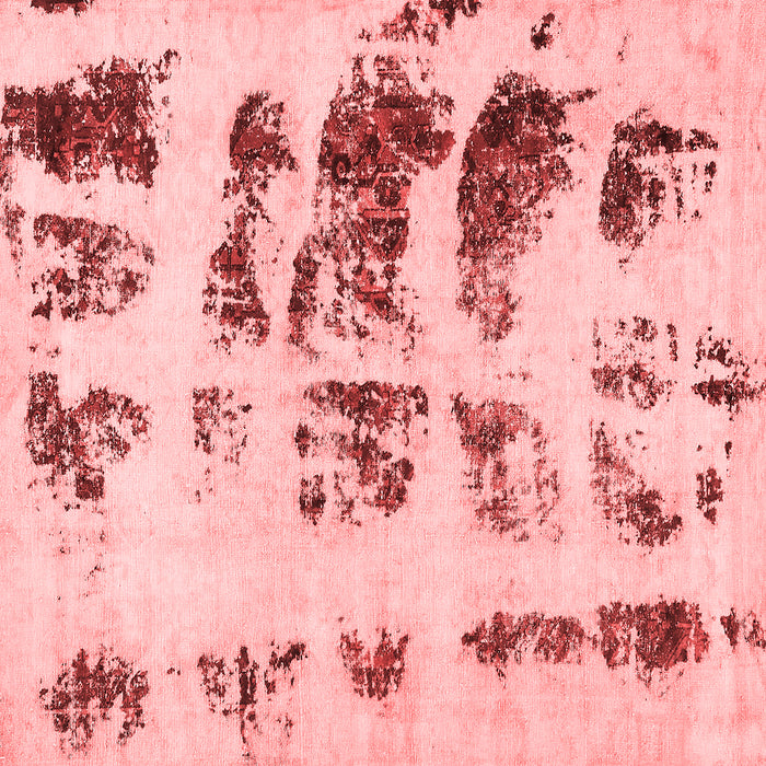 Machine Washable Abstract Red Modern Rug, wshabs5611red