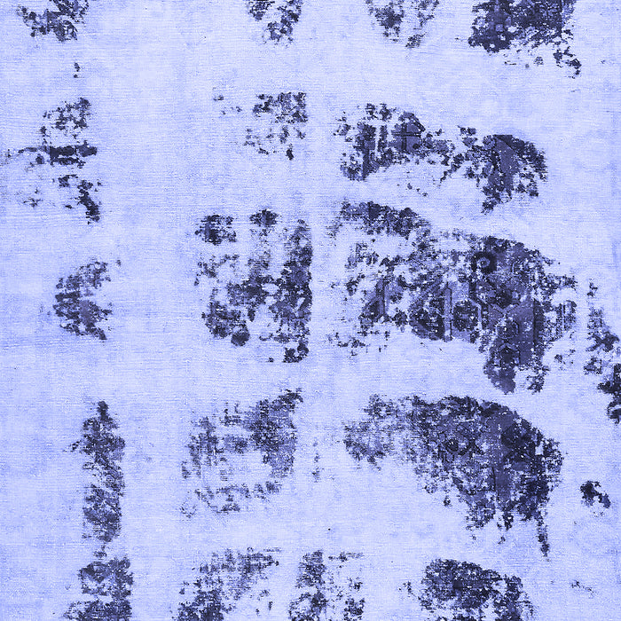 Machine Washable Abstract Blue Modern Rug, wshabs5611blu