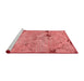 Transitional Red Washable Rugs