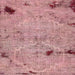 Square Abstract Pastel Pink Patchwork Rug, abs5612