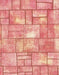 Machine Washable Abstract Light Salmon Pink Rug, wshabs5613