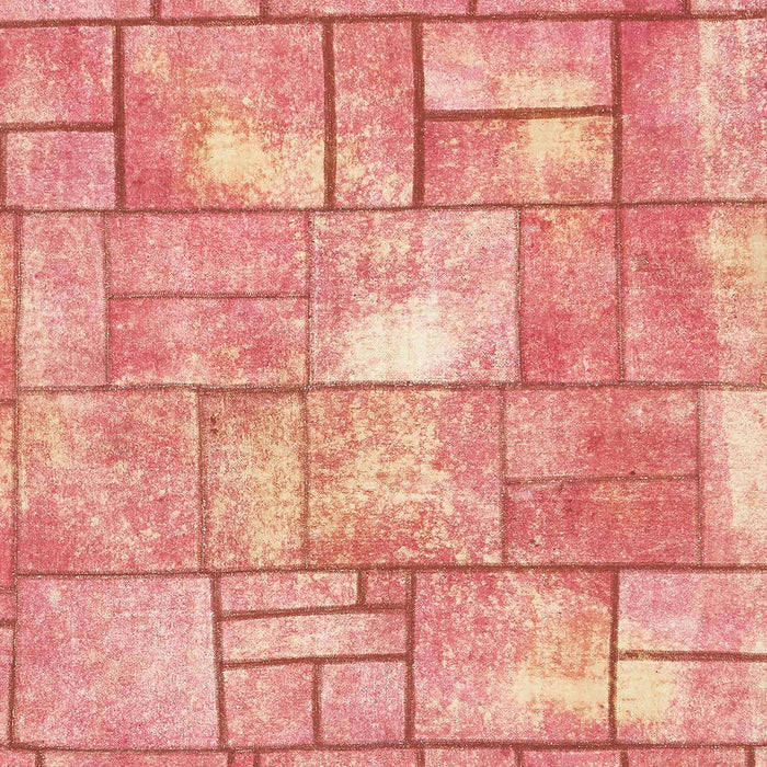 Machine Washable Abstract Light Salmon Pink Rug, wshabs5613