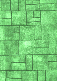 Abstract Emerald Green Modern Rug, abs5613emgrn