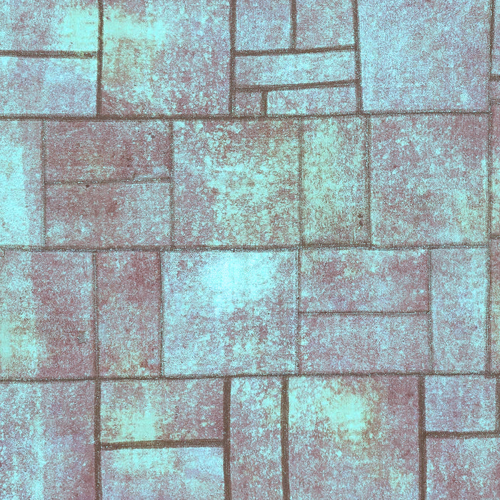 Machine Washable Abstract Light Blue Modern Rug, wshabs5613lblu