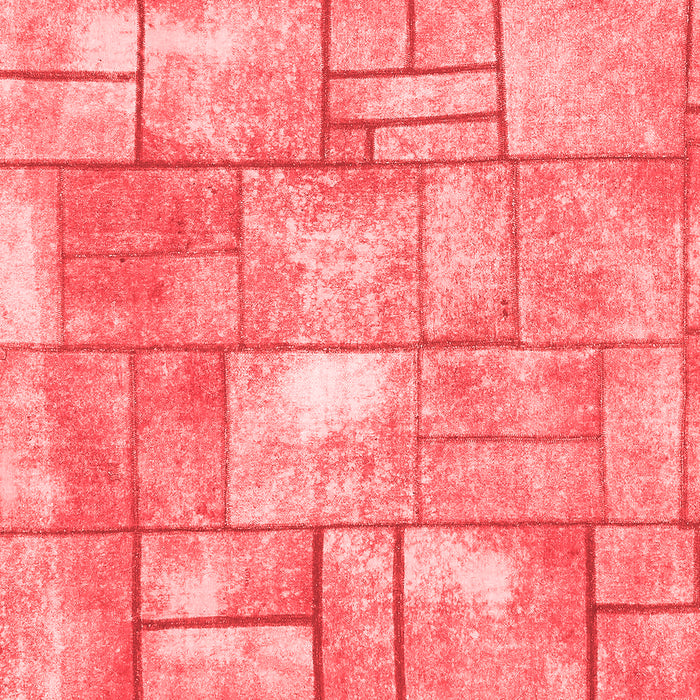 Machine Washable Abstract Red Modern Rug, wshabs5613red