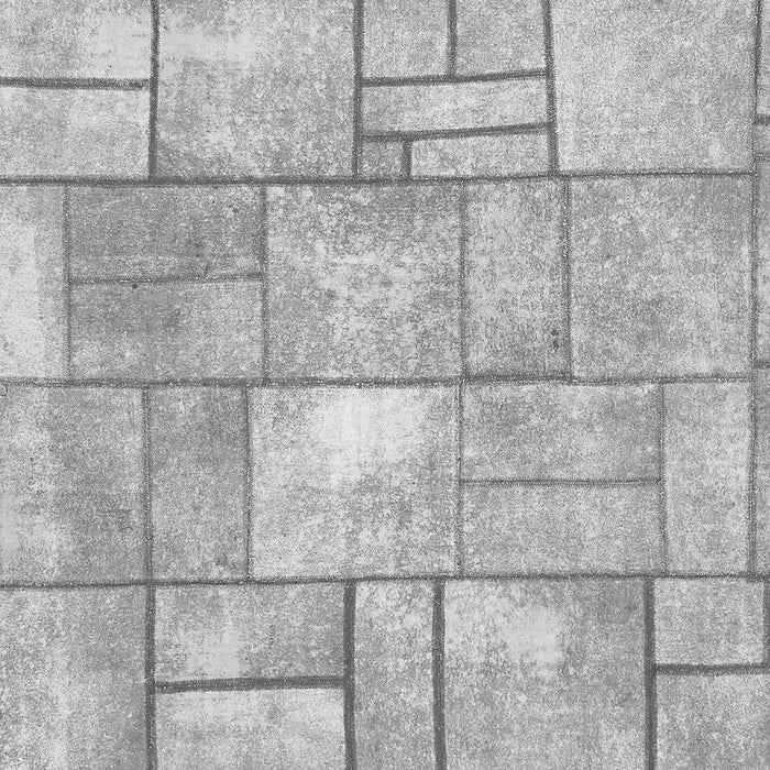 Machine Washable Abstract Gray Modern Rug, wshabs5613gry