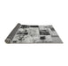 Sideview of Patchwork Gray Transitional Rug, abs5614gry