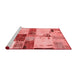 Transitional Red Washable Rugs