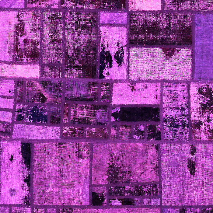 Patchwork Pink Transitional Rug, abs5616pnk