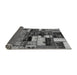 Sideview of Patchwork Gray Transitional Rug, abs5616gry