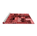 Transitional Red Washable Rugs