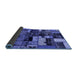 Sideview of Patchwork Blue Transitional Rug, abs5616blu