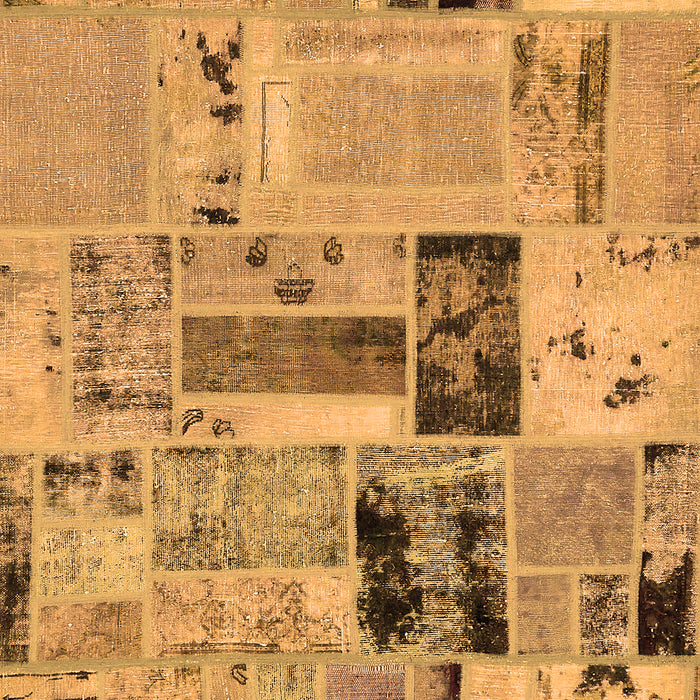 Machine Washable Patchwork Orange Transitional Area Rugs, wshabs5617org