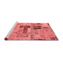 Transitional Red Washable Rugs
