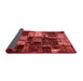 Patchwork Red Transitional Area Rugs