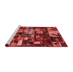 Transitional Red Washable Rugs