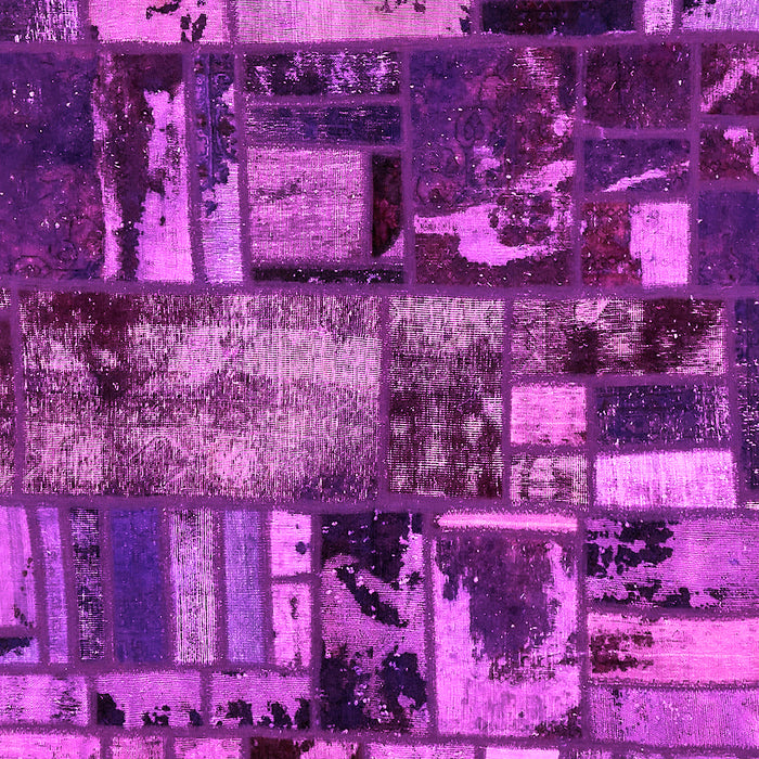 Patchwork Pink Transitional Rug, abs5619pnk