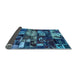 Sideview of Patchwork Light Blue Transitional Rug, abs5619lblu