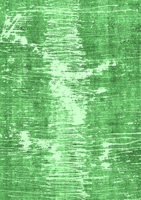 Abstract Emerald Green Modern Rug, abs561emgrn