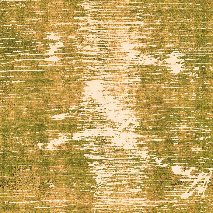 Square Machine Washable Abstract Orange Modern Area Rugs, wshabs561org