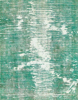 Abstract Mint Green Modern Rug, abs561