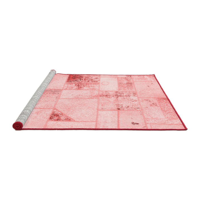 Transitional Red Washable Rugs
