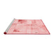 Transitional Red Washable Rugs