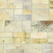 Square Abstract Golden Blonde Gold Patchwork Rug, abs5620