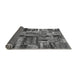 Sideview of Patchwork Gray Transitional Rug, abs5621gry