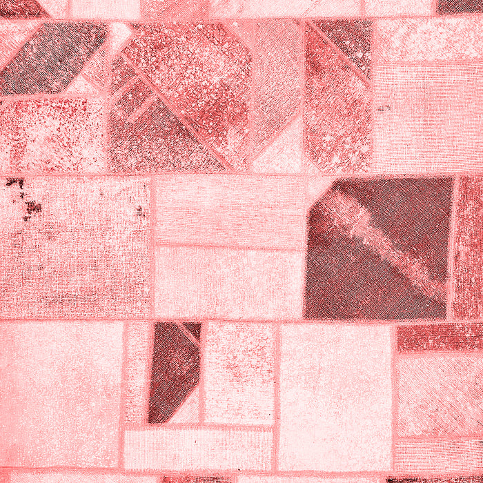 Patchwork Red Transitional Area Rugs