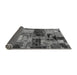 Sideview of Patchwork Gray Transitional Rug, abs5624gry