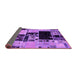 Sideview of Patchwork Pink Transitional Rug, abs5625pnk