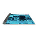 Sideview of Patchwork Light Blue Transitional Rug, abs5625lblu