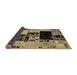 Sideview of Patchwork Brown Transitional Rug, abs5625brn