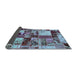 Sideview of Patchwork Light Blue Transitional Rug, abs5626lblu