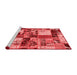 Transitional Red Washable Rugs